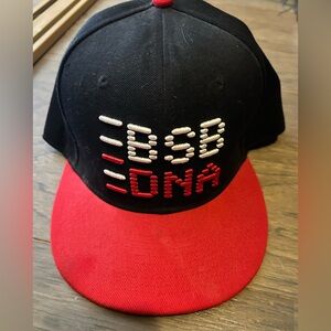 BSB DNA Black and Red Cap